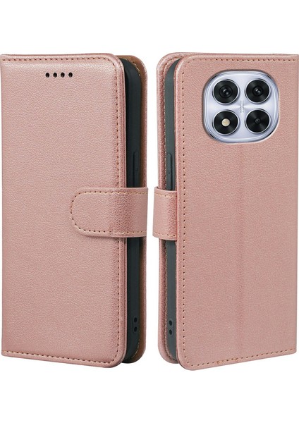 Xiaomi Redmi Note 14 Pro 5g Rfıd Engelleme Cüzdan Litchi Doku Deri Telefon Kılıfı (Yurt Dışından)