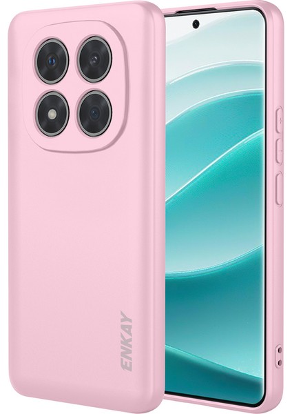 Xiaomi Redmi Note 14 Pro 5g Silikon Kılıf Düz Kenar Cep Telefonu Arka Kapağı (Yurt Dışından)