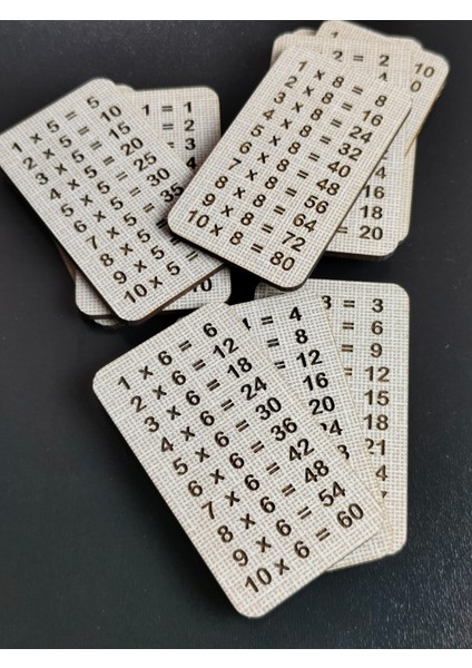 Ahşap Çarpım Toblosu| Eğtici Ahşap Çarpım Tabloları| EO6005 fiyatları