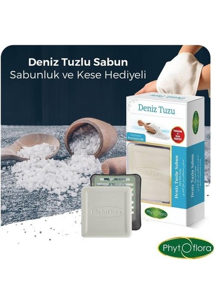 Deniz Tuzlu Sabun Kese ve Sabunluk Hediyeli fırsatları