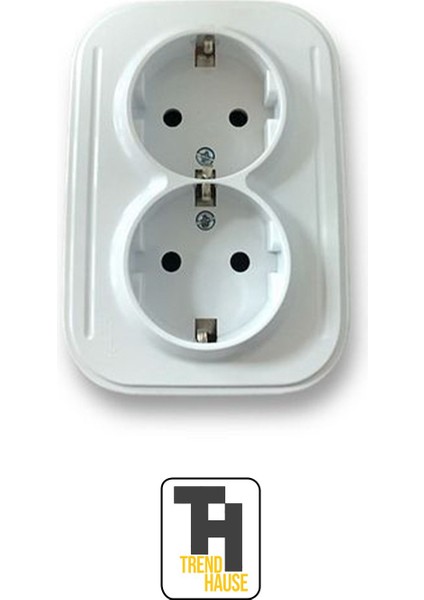 Sıva Altı 2'li Grup Priz – Estetik ve Güvenli Çiftli Priz fiyatları