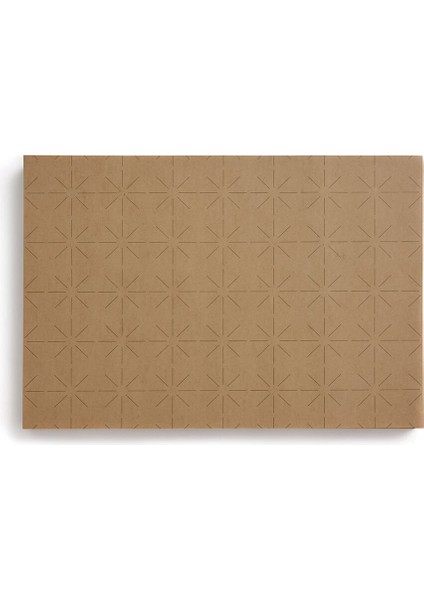 Yıldız Desenli Kraft Servis Kağıdı 34X24,5 cm 500 Adet