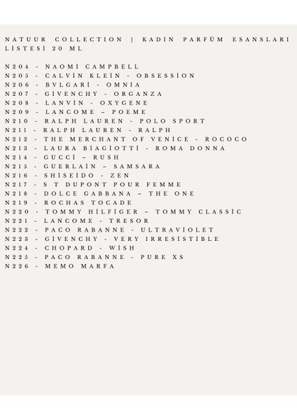 N202 Escada - Magnetism Kadın Parfüm Esansı Esansiyel Yağ Yoğun Konsantre Koku 20 ml