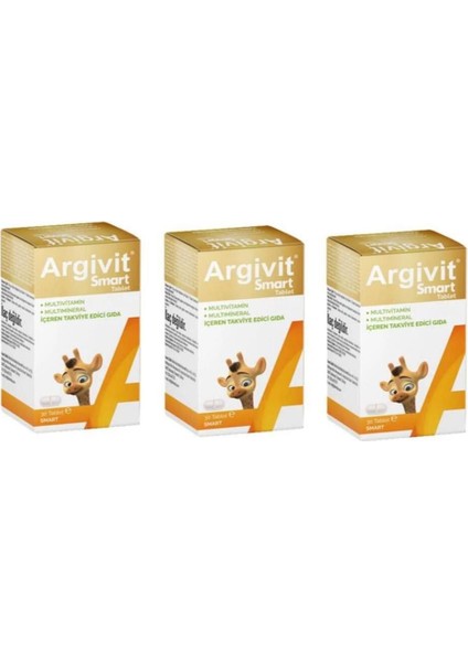 Smart 30 Tablet 3 Adet