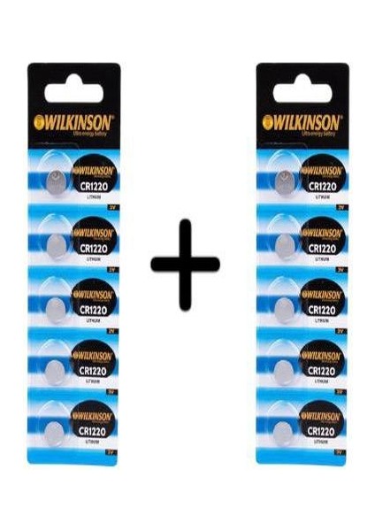 CR1220 3V Lityum Pil 10'lu Paket Erpilsan Elektronik