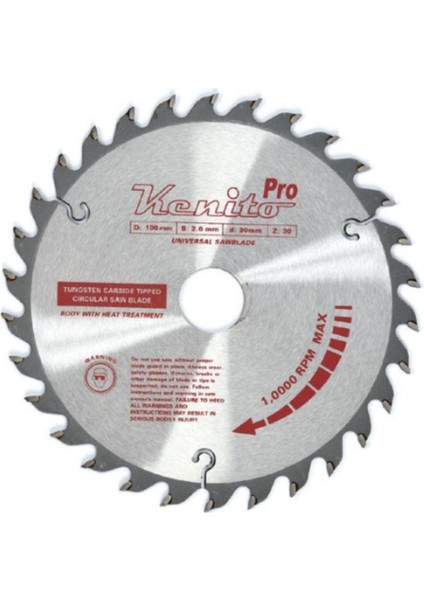 Kenıto Daıre Testere Sunta 150X20X2.6X1.7 mm 24