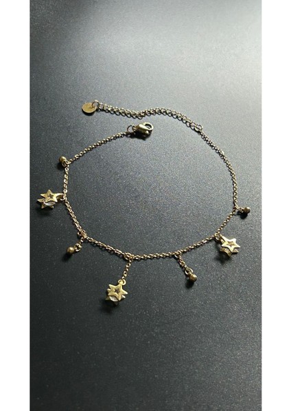 Yıldız, Paslanmaz Çelik Halhal 28, Altın Renk