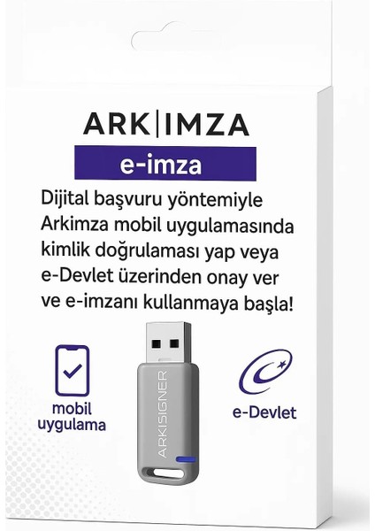 Arkimza Elektronik Imza Token, 3 Yıllık E-Imza modelleri