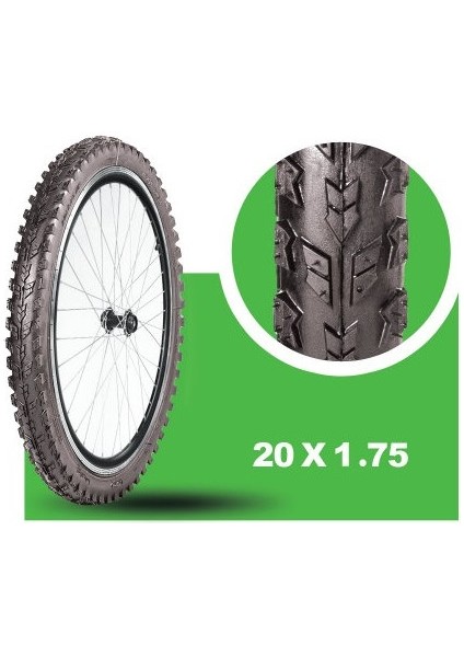 IRAN YASA TIRE & RUBBER IRAN YASA TIRE & RUBBER 20 Jant Bisiklet Lastiği 20X1.75 Np Dış Lastik+Iç Lastik