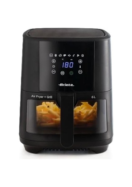 Airfryer 4626/00-6 Litre (2,5 Kg), 1300 Watt, 60 Dk Zaman Ayarı, 8 Program, Şeffaf Cam Pencere, 200 Dereceye Kadar Isı Kontrolü, LED Ekran,%80 Daha Az Yağlı Pişirme, Aşırı Isınmadan Koruma modelleri
