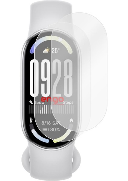 Xiaomi Smart Band 10 Ekran Koruyucu Şeffaf Tpu 2'li Set
