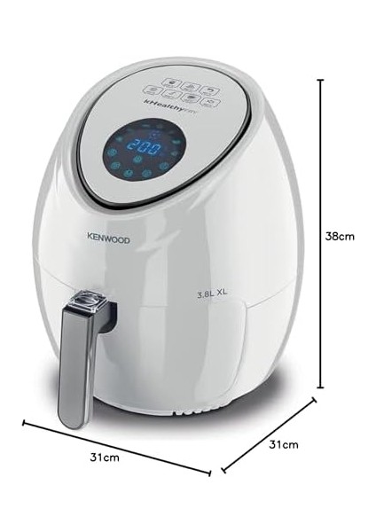 Airfryer Xl Sıcak Hava Fritözü Beyaz HFP30.000WH - 3,8 Litre Geniş Kapasite, 1500 Watt, Dijital Dokunmatik Ekran, 7 Farklı Programlama, Hava Sirkülasyon Sistemi, 80-200°C Sıcaklık Ayarı modelleri