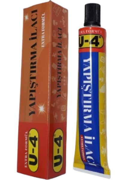 3 Adet Yapıştırma Ilacı (Deri, Kösele, Lastik, Kumaş Porselen Bakalit ve Ağaç Yapıştırıcı) [40 Gr]