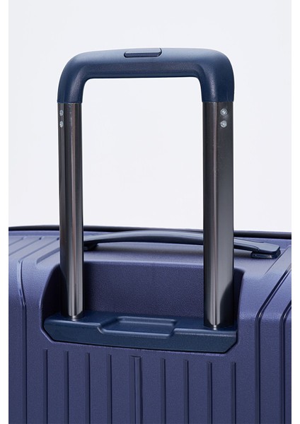 Polipropilen 3'lü Kırılmaz Valiz Seti Lacivert