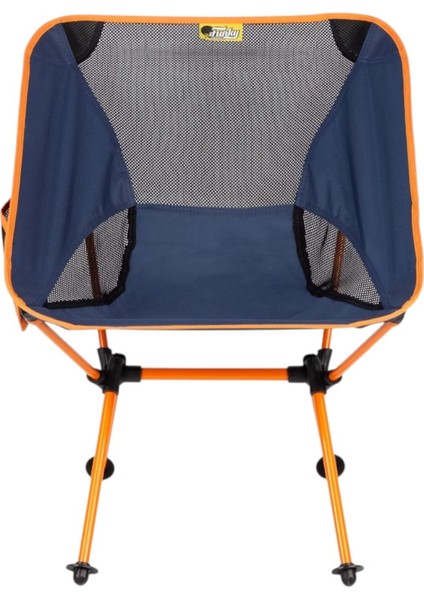 Funky Chaırs Pratik Cepli&çantalı Kamp Sandalyesi Lacivert/turuncu modelleri