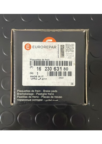 1623063180 Fren Balatasi Arka Set BERLINGO/308/PARTNER