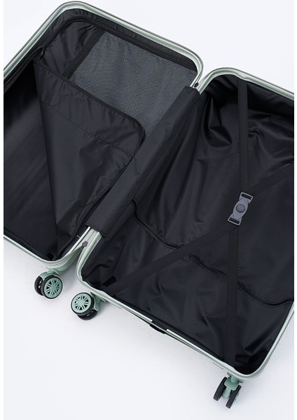 Polipropilen 3'lü Kırılmaz Valiz Seti Mint Yeşili