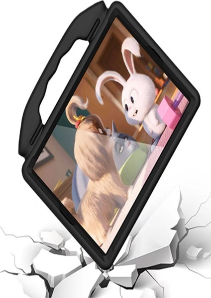 Ipad 11.Nesil A16 2025 11inç / 10. Nesil 10.9 inç Kılıf Tutmalı Standlı Çocuk Silikon Case