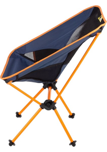 Funky Chaırs Pratik Cepli&çantalı Kamp Sandalyesi Lacivert/turuncu