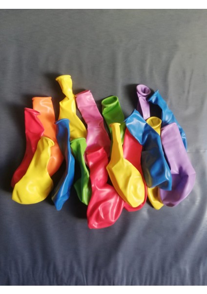 9A Balon Renkli 25'li Atom Balon Klasik Balon 25 Adet modelleri