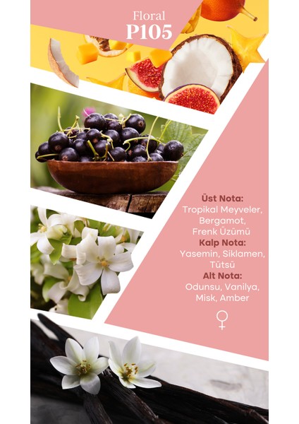 Mad P105 Selective 100 ml Kadın Parfüm modelleri