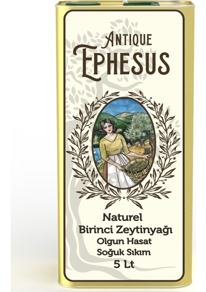 Olgun Hasat Soğuk Sıkım Naturel 1. Zeytinyağı 5 Lt