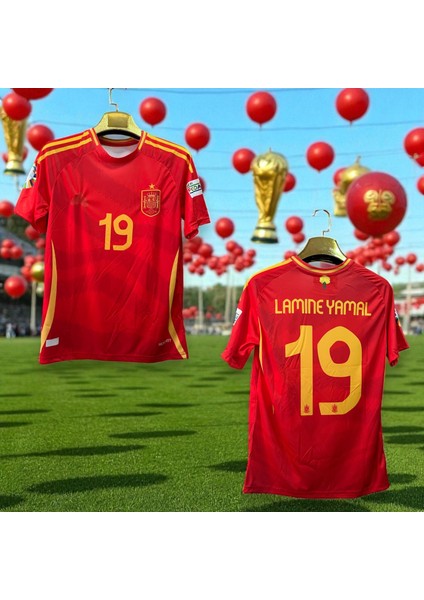 Ispanya Euro 2024 Finali Lamin Yamal Forması - Kırmızı fırsatları
