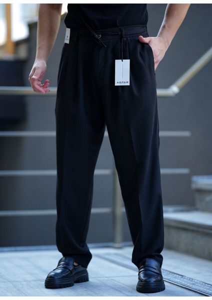 Erkek 2 Pileli Relax Fit Pantolon – Şık ve Rahat Günlük Tarz