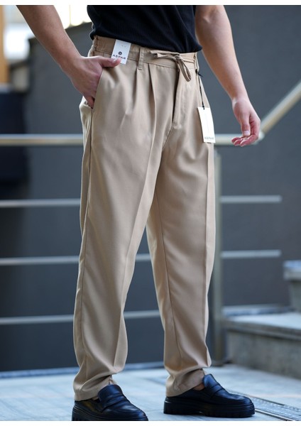 Erkek 2 Pileli Relax Fit Pantolon – Şık ve Rahat Günlük Tarz