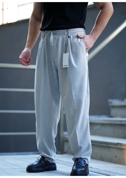 Erkek 2 Pileli Relax Fit Pantolon – Şık ve Rahat Günlük Tarz