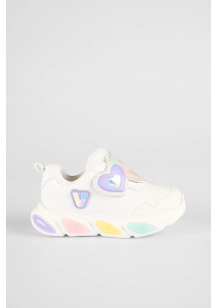Lovely Kız Çocuk Işıklı Spor Sneaker Ayakkabı