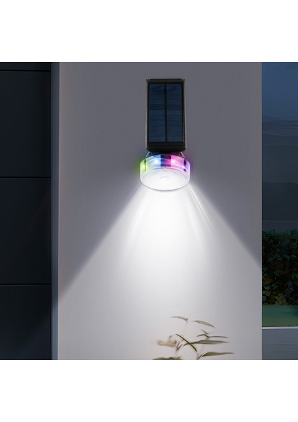 Solar Duvar Aydınlatması Sensörlü LED + 8 Metre Rgb Şerit Ledli Bahçe Dekor Lambası fiyatları