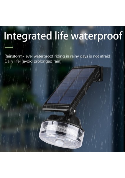 Solar Duvar Aydınlatması Sensörlü LED + 8 Metre Rgb Şerit Ledli Bahçe Dekor Lambası fırsatları