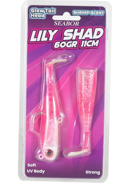 Lıly Shad 60GR 2+1 Silikon Yem fiyatları