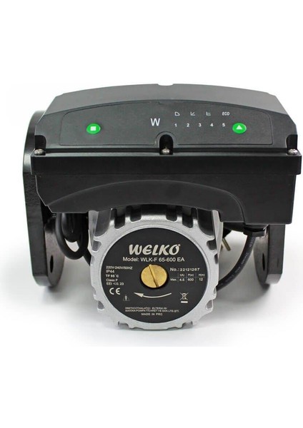 Wlk 65/12 340MM Frekans Konvertörlü Flanşlı Sirkülasyon Pompası 12 Mss 28 M3/h