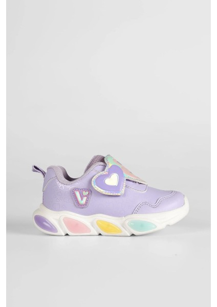 Lovely Kız Çocuk Işıklı Spor Sneaker Ayakkabı