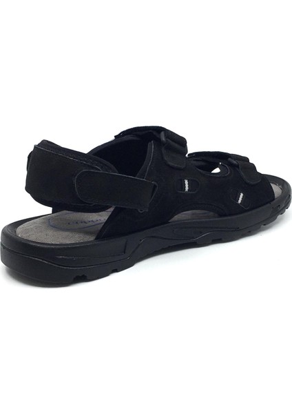 Coppo %100 Nubuk Deri Ortopedik Yazlık Rahat Erkek Ayarlanabilir Sandalet Terlik Yeni Sezon Büyük Numara 40-47 modelleri