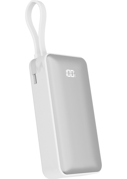 G350 10000MAH PD35W+QC30W-HSC22,5W Beyaz LCD Taşınabilir Pil Şarj Cihazı Powerbank indirimleri