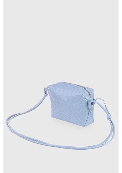 Mavi Örgü Detaylı Çapraz Askılı El Ve Omuz Çanta 260 fırsatları