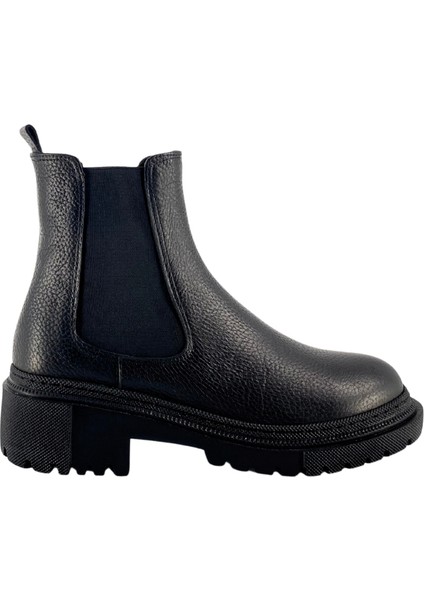 26080D Hakiki Deri Kadın Bot