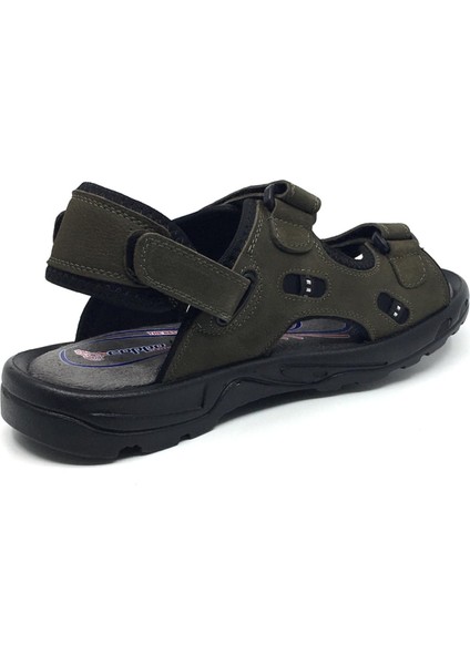 Coppo %100 Nubuk Deri Ortopedik Yazlık Rahat Erkek Ayarlanabilir Sandalet Terlik Yeni Sezon Büyük Numara 40-47 modelleri