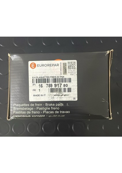 1675991780 Ön Fren Balatası Set Proace/jumpy/expert/dispatch