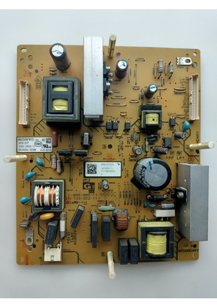 APS-317, 1-885-885-11, 1-885-885-12, 1-733-302-12, 1-733-302-11, KDL-32BX340, Sony Powerboard