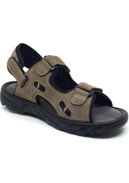 Coppo %100 Nubuk Deri Ortopedik Yazlık Rahat Erkek Ayarlanabilir Sandalet Terlik Yeni Sezon Büyük Numara 40-47 fiyatları