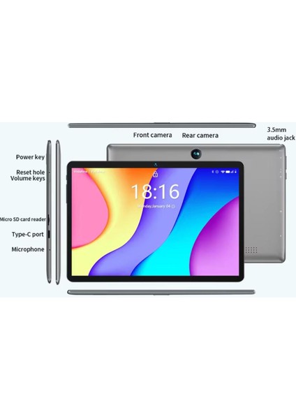 Bmax Android 15 Maxpad I9 Plus 10.1 Inç 1280*800 IPS Hd Dokunmatik Ekran 12 GB (4 GB Ram + 8 GB Genişletme) 64 GB Rom Rockchip RK3562 Tablet fiyatları