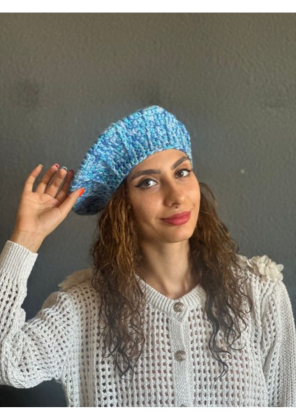 El Örgüsü Fransız Ressam Kadın Bere fırsatları