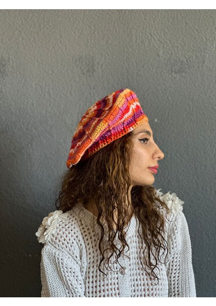 El Örgüsü Fransız Ressam Kadın Bere fiyatları