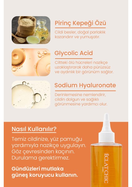 Radiance Reset Tonik – Glikolik İçerikli + Pirinç Özü | 200 ml | Cilt Dengeleyici ve Canlandırıcı indirimleri