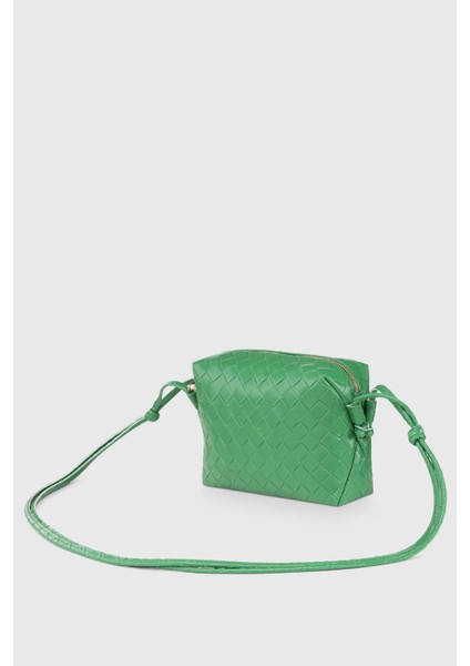 Yeşil Örgü Detaylı Çapraz Askılı El Ve Omuz Çanta 260 modelleri