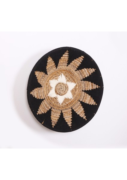 Mylamp Maya 50X11 cm Çap- Doğal Abaka Duvar Tabağı modelleri